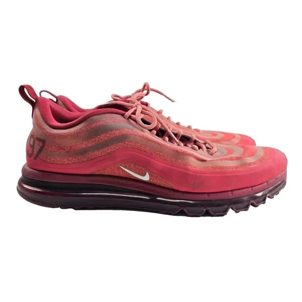 Nike Air Max 97 2013 631753-601 HYP Deep Cardinal Size 14 Mens Deep Red